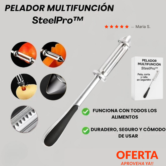 Pelador Multifunción - SteelPro™