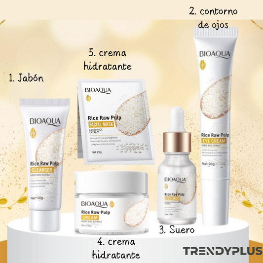 KIT DE ARROZ FACIAL