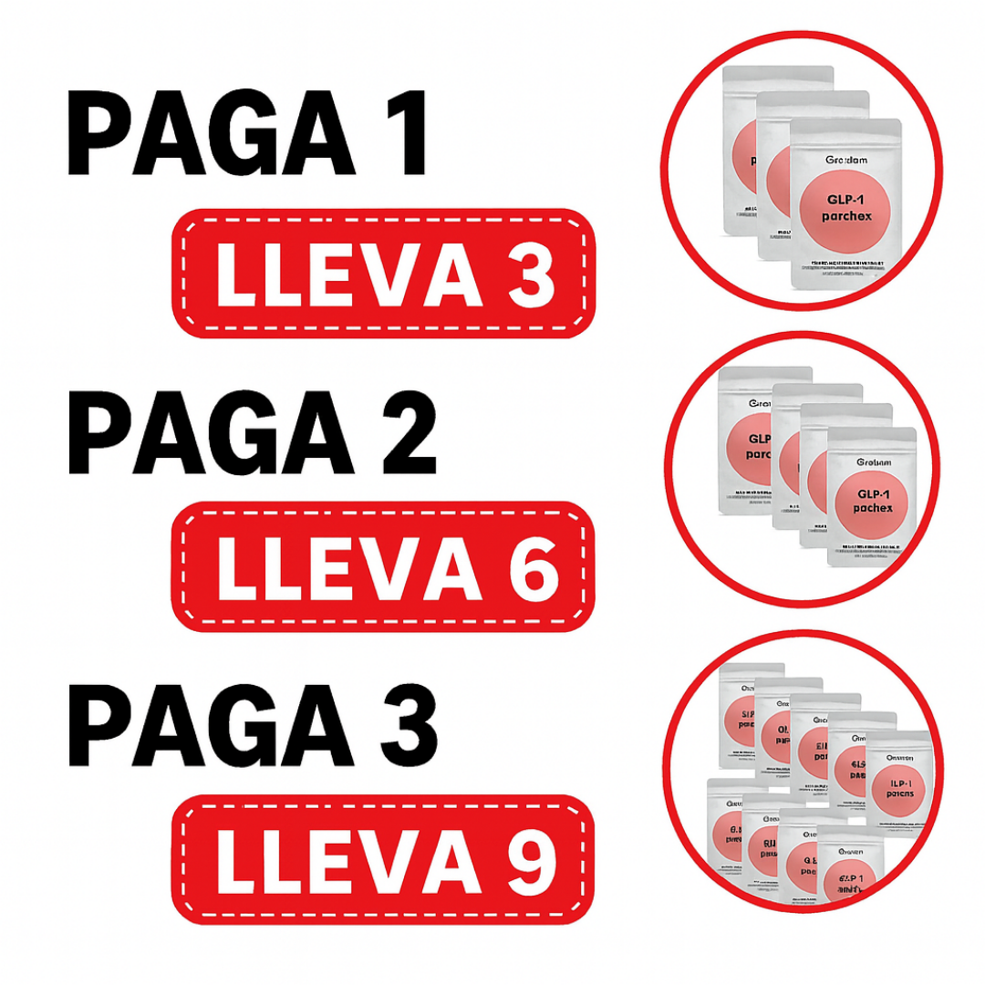 🌸 Parches GLP+1 – Bienestar y comodidad en tu rutina diaria