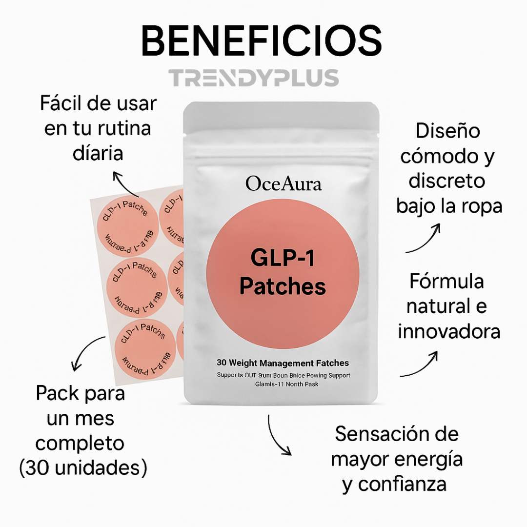 🌸 Parches GLP+1 – Bienestar y comodidad en tu rutina diaria